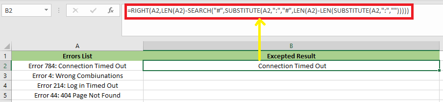 Excel 如何使用RIGHT函数