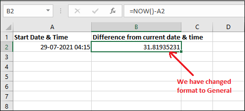 Excel TODAY和NOW函数