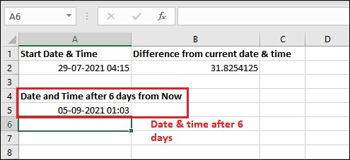 Excel TODAY和NOW函数