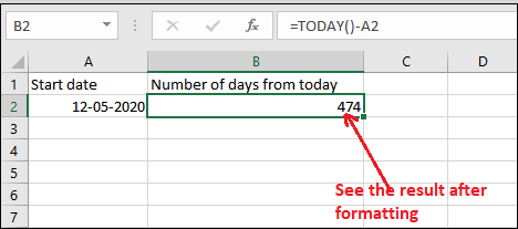 Excel TODAY和NOW函数