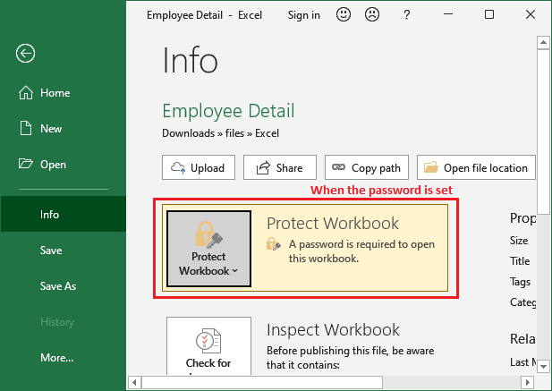 Excel 如何对表格进行密码保护