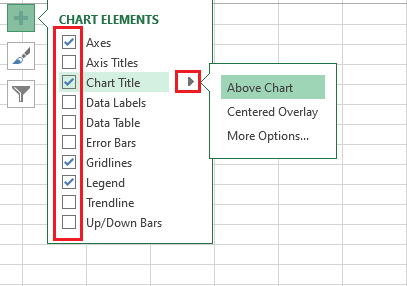 Excel 面积图