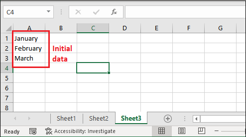 Excel 自动填充