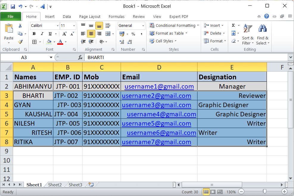 Excel 格式复制工具快捷键