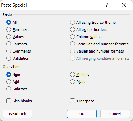 Excel 格式复制工具快捷键