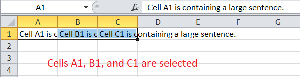 Excel 换行文本快捷键