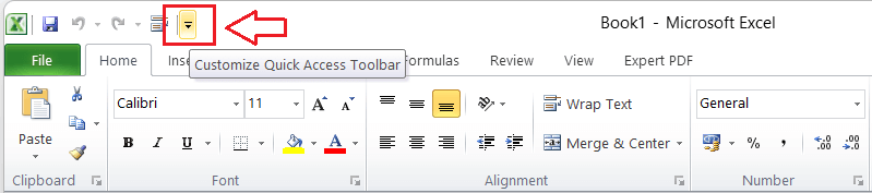 Excel 使用大写快捷方式