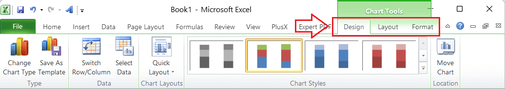 Excel 瀑布图