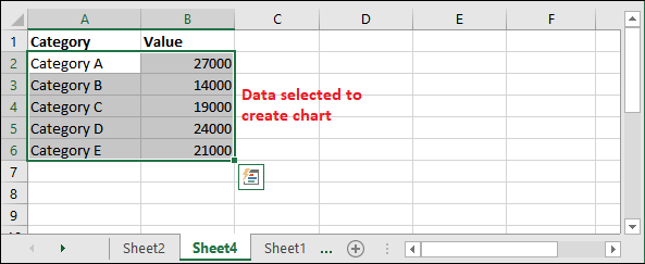 Excel Pareto图表