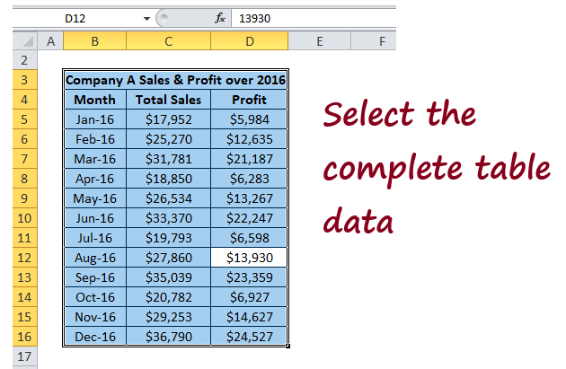 Excel 柱状图