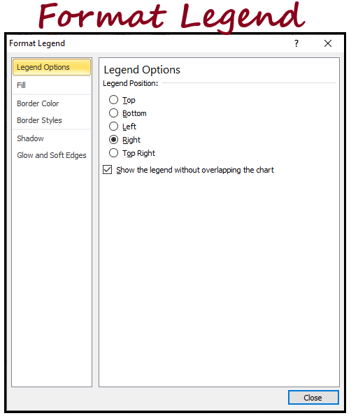 Excel 格式化图表