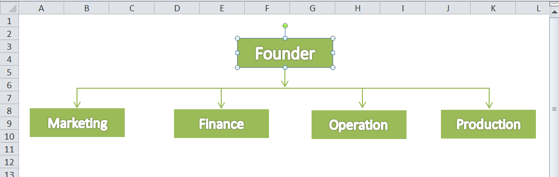 Excel 流程图