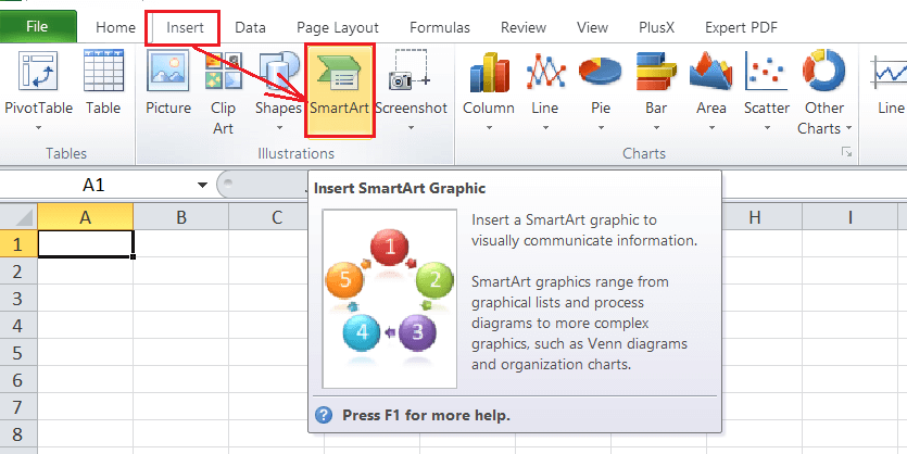 Excel 流程图