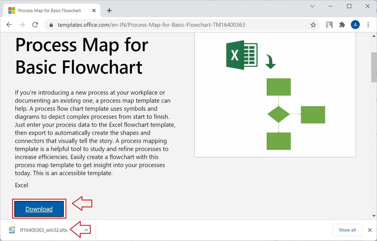 Excel 流程图