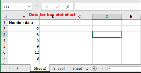 Excel 箱线图