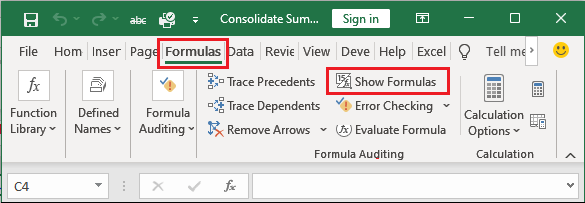 Excel 循环引用