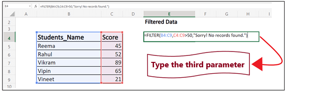 Excel 过滤函数