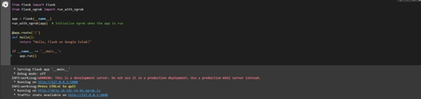如何在Google Colab上运行Flask应用