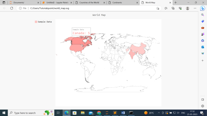 Python 使用Pygal绘制世界地图