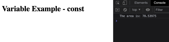 JavaScript 定义变量的不同方法