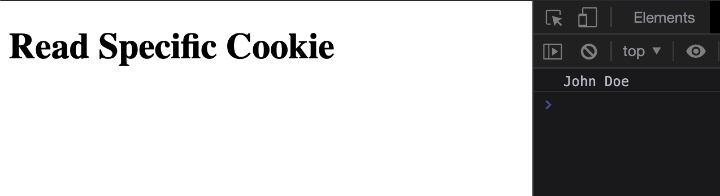 JavaScript 如何读取cookie