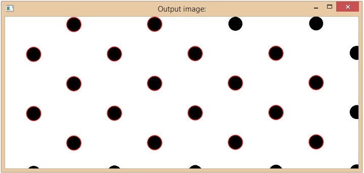 使用OpenCV Python检测白色和黑色点