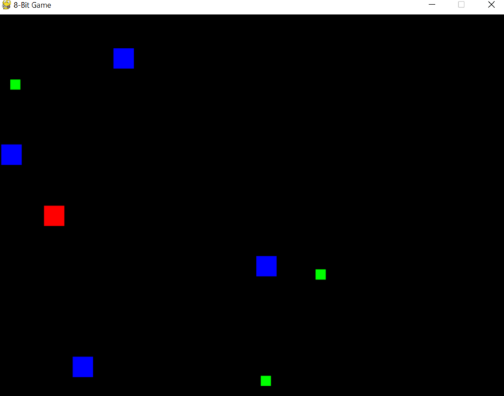 使用pygame的8位游戏