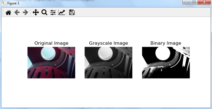 OpenCV Python 如何将彩色图像转换为二进制图像