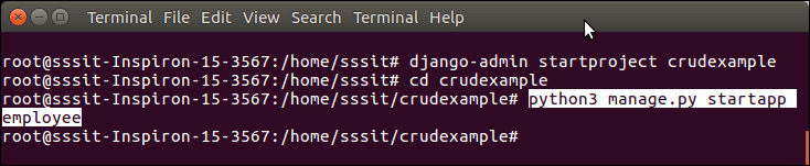 Django 创建读取更新删除(CRUD)示例