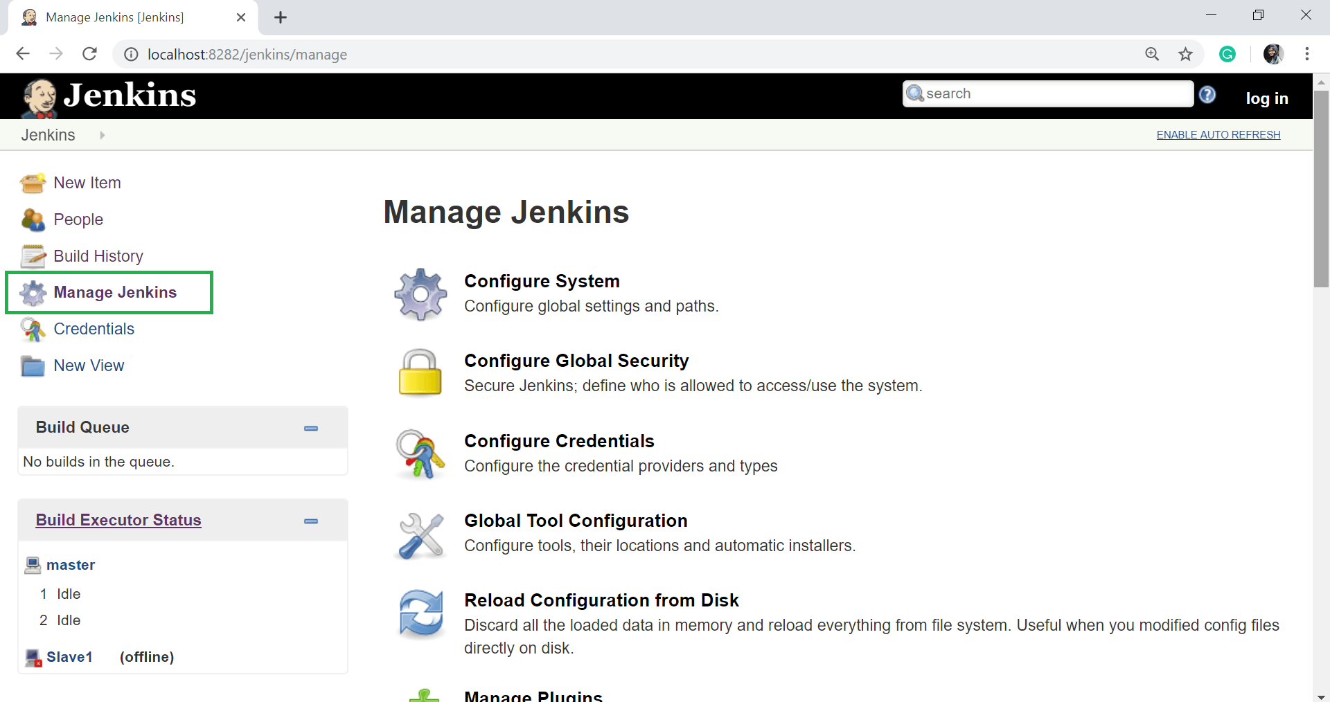 Jenkins 指标和趋势