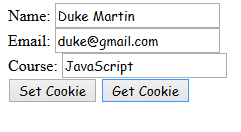 JavaScript 包含多个名称-值对的Cookie