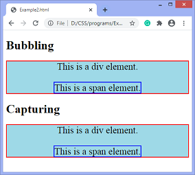 JavaScript addEventListener()方法