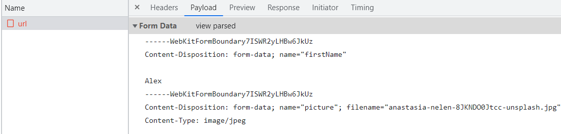 JavaScript FormData接口