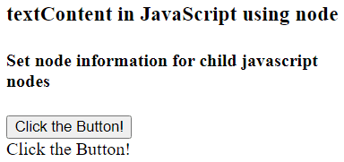 JavaScript textContent属性