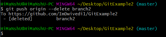 Git branch分支