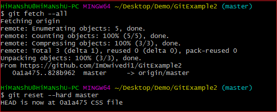 Git Pull / Pull Request命令