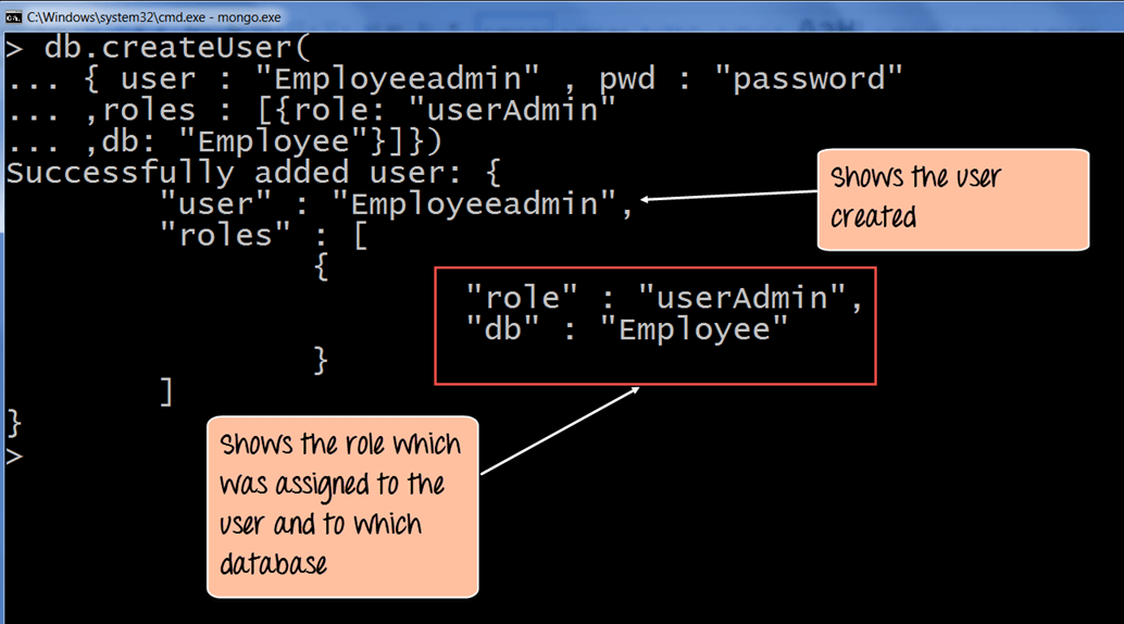 MongoDB 用户管理方法