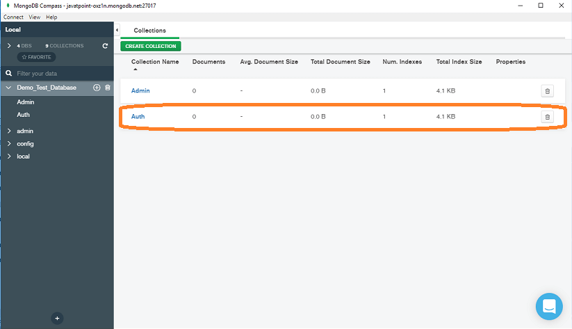 MongoDB Compass