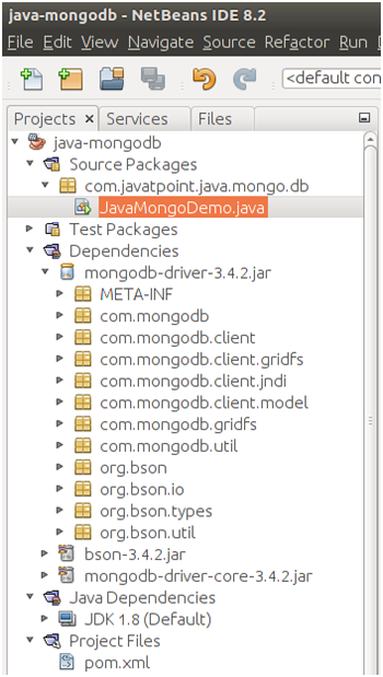 MongoDB Java连接性