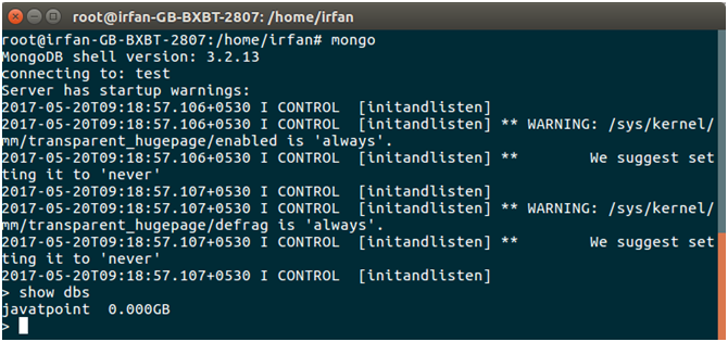 MongoDB Java连接性