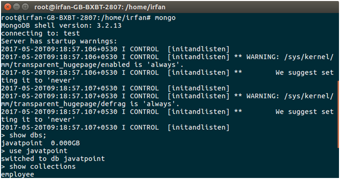 MongoDB Python连接