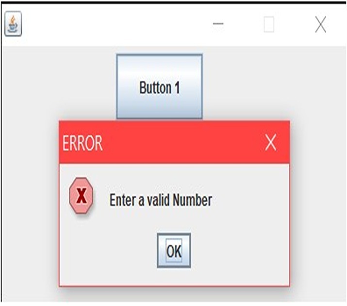 Java 消息对话框（GUI）