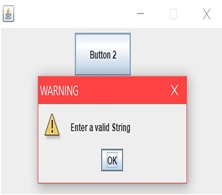Java 消息对话框（GUI）