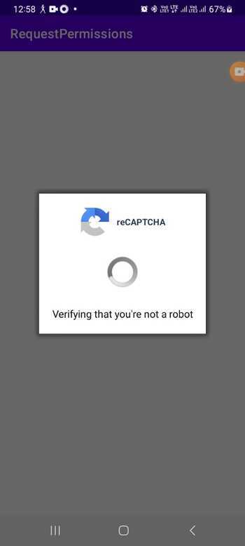 Android 如何集成Google reCAPTCHA