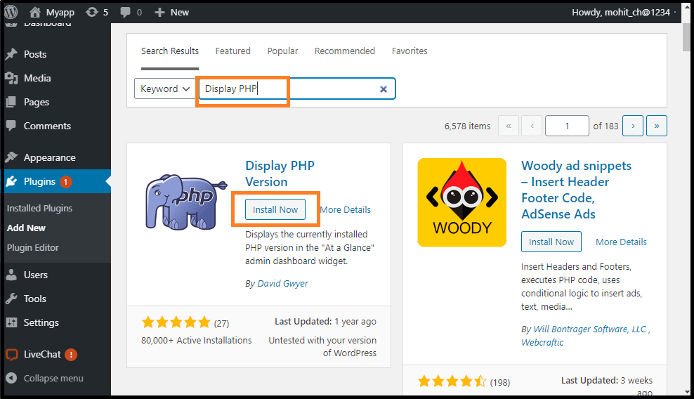 WordPress 如何更新PHP