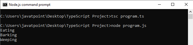 TypeScript 继承