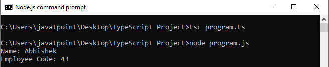 TypeScript 接口