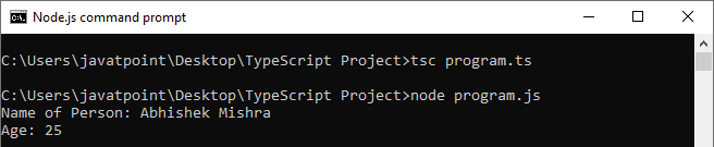 TypeScript 接口