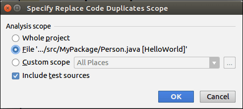 IntelliJ IDEA 代码重构