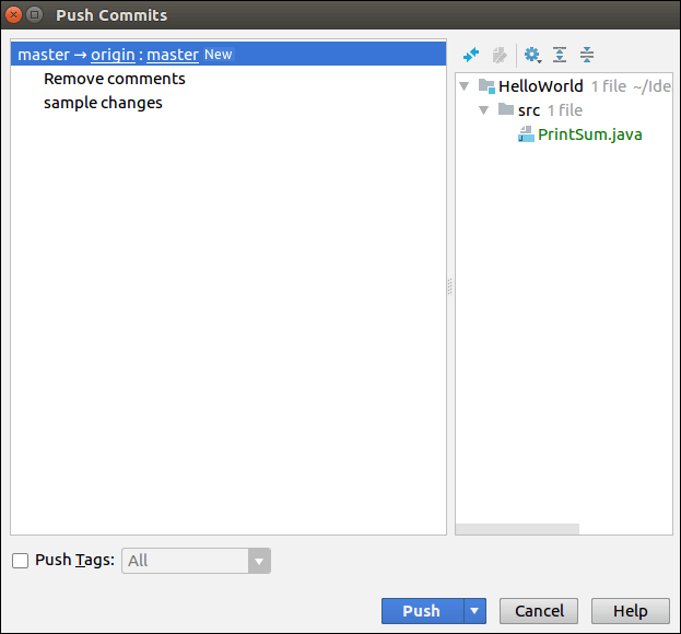 IntelliJ IDEA 版本控制